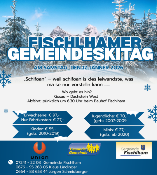 Fischlhamer Gemeindeskitag 2026 Fischlhamer Gemeindeskitag 2026