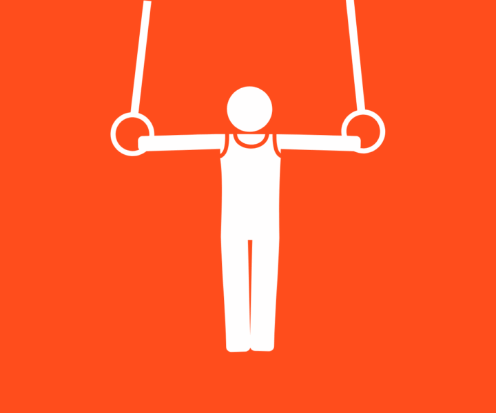 Abbildung mit Turnen Symbol