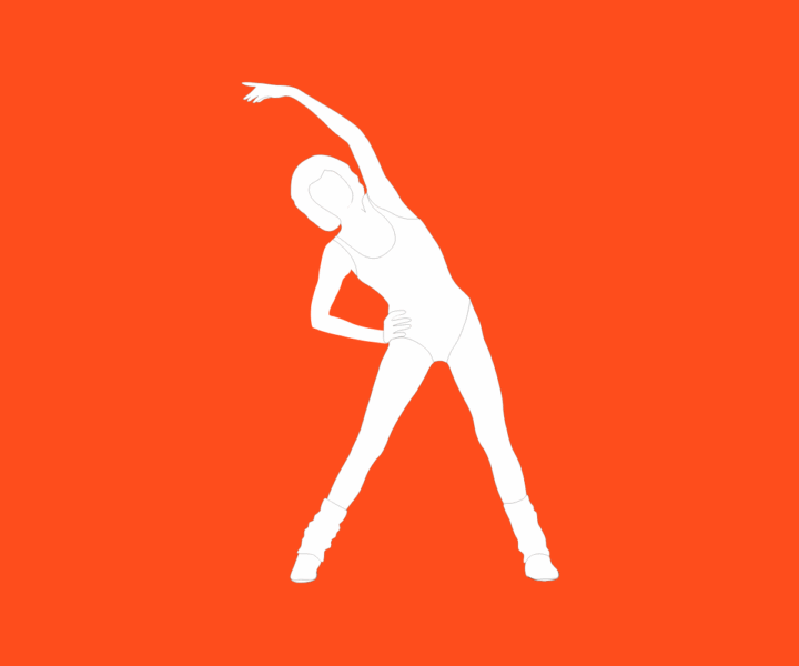 Abbildung mit Fitness Symbol