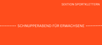 SEKTION SPORTKLETTERN