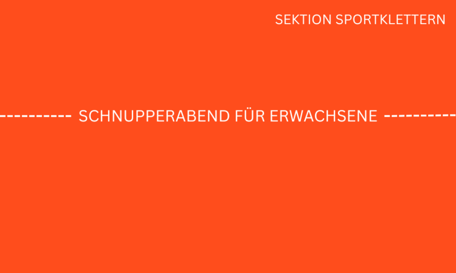 SEKTION SPORTKLETTERN
